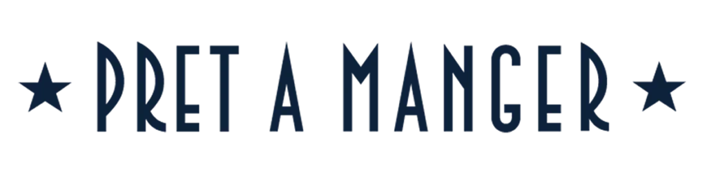 Pret a manger blue logo